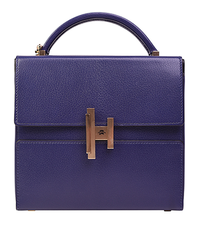 Cinhetic 18 in Bleu Encre Chevre Chamkila, front view